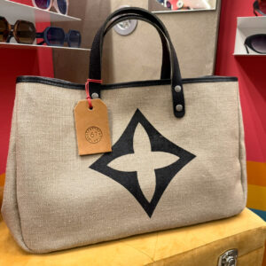 BORSA MANIFATTURE PICO - BAGUETTE CANVAS GEORGE NEUTRO