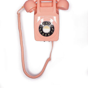 TELEFONO GPO746 WALLPHONE PINK