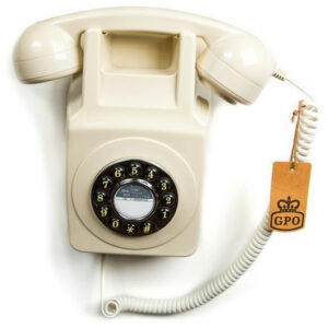 TELEFONO GPO746 WALLPHONE IVORY