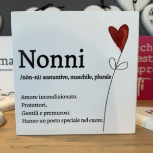 QUADRETTO IN LEGNO "NONNI"