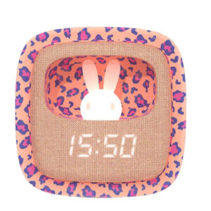 BILLY OROLOGIO SVEGLIA - LUCE NOTTE LIMITED EDITION LEOPARD ROSE