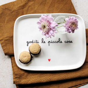 PIATTO "GODITI LE PICCOLE COSE"