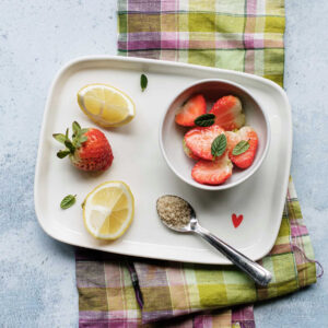 PIATTO "CUORE ROSSO"