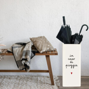 PORTAOMBRELLI "IN CASO DI PIOGGIA"