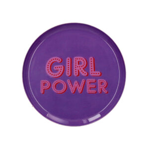 PIATTINO ROTONDO GIRL POWER