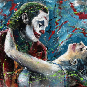 QUADRO JOKER FOLIE à DEUX - 70X130CM