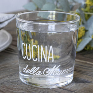BICCHIERE "CUCINA DELLA MAMMA"