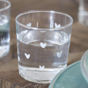 BICCHIERE "TAPPEZZERIA DI CUORI"