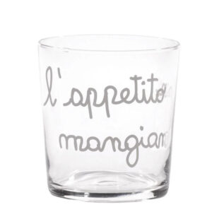 BICCHIERE "L'APPETITO VIEN MANGIANDO"