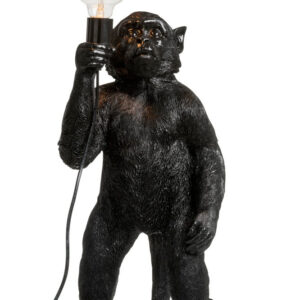 LAMPADA SCIMMIA IN PIEDI NERA