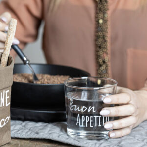 BICCHIERE "BUON APPETITO"