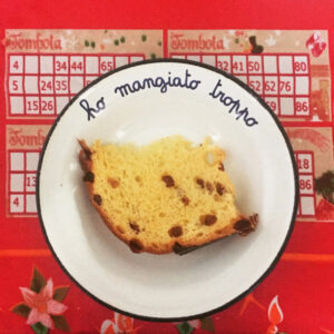 PIATTO SMALTATO "HO MANGIATO TROPPO"