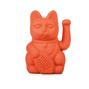 LUCKY CAT NEON ORANGE