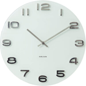 OROLOGIO VINTAGE TONDO BIANCO