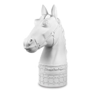 TESTA CAVALLO MEDIA BIANCA