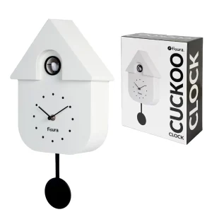OROLOGIO CUCKOO MOUSE BIANCO NERO