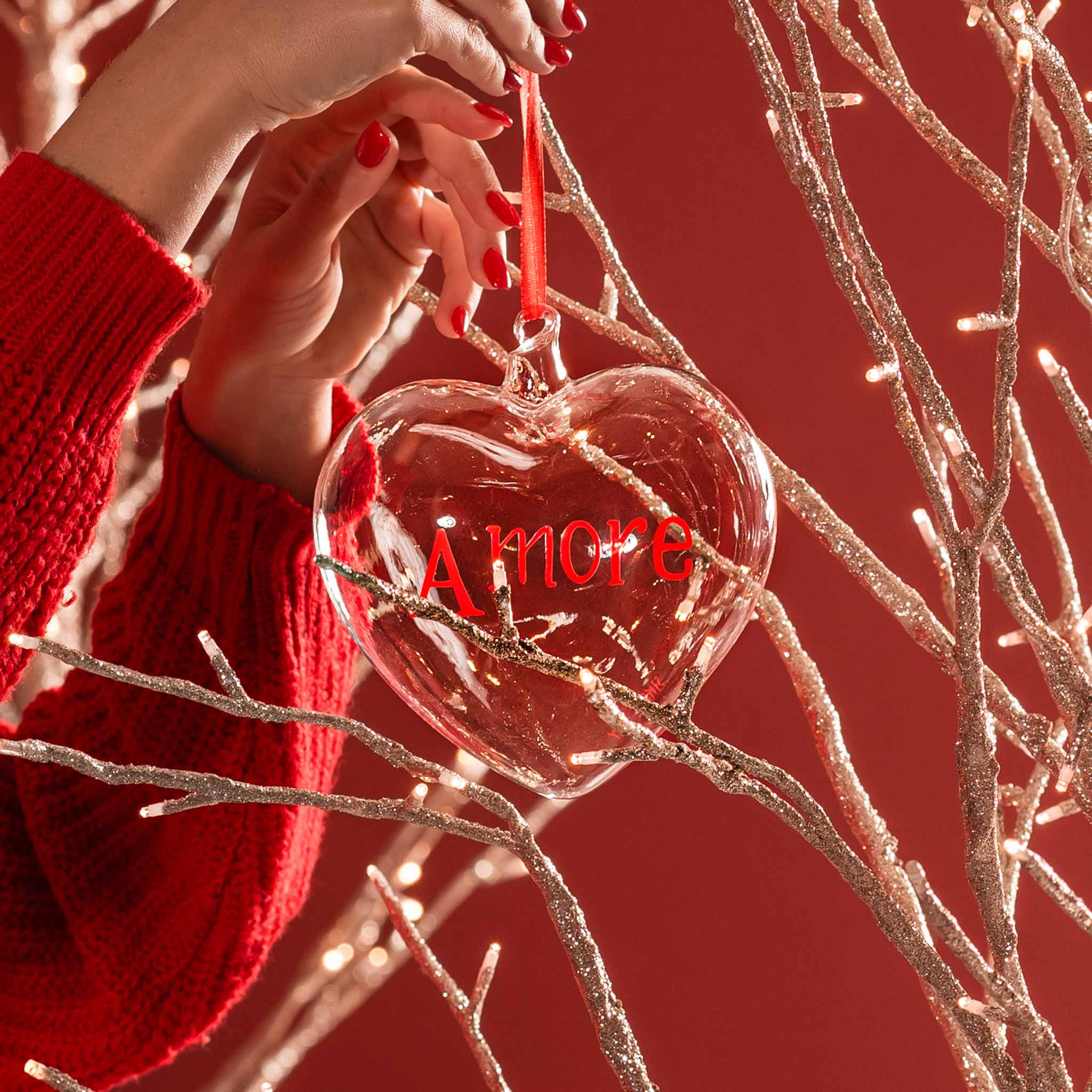 PALLINA CUORE 15CM "AMORE"