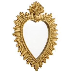 SPECCHIO EX VOTO RESINA ORO