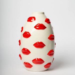 VASO MOUTH RED GRANDE