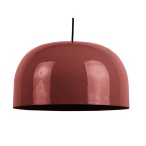 LAMPADA SOSPENSIONE DOME RED OCHRE