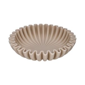 CENTROTAVOLA BOWL WAVE LIGHT GREY 25cm