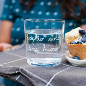 BICCHIERE "SOLO COSE BUONE"