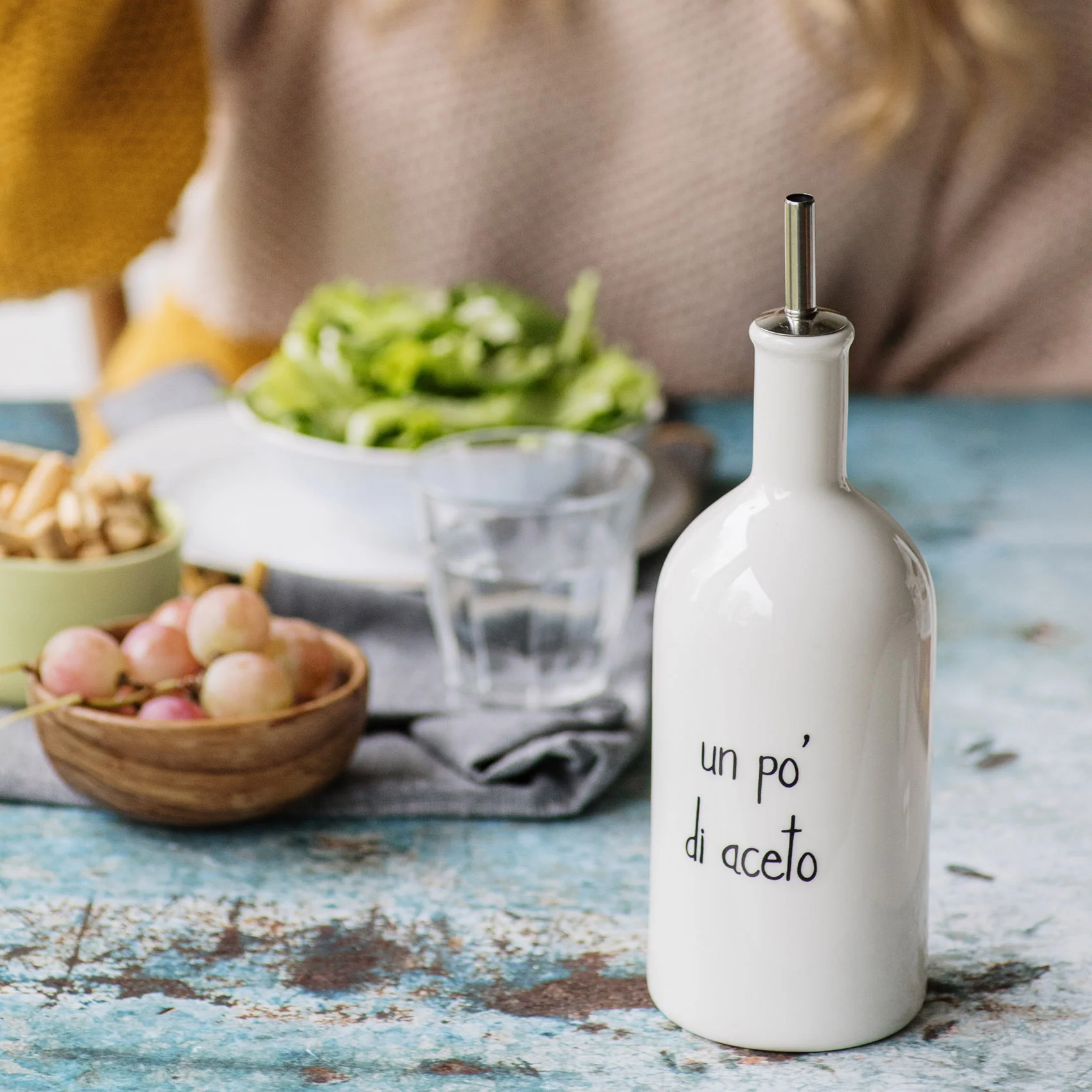 BOTTIGLIA OLIO "UN PO' DI ACETO" 600ML