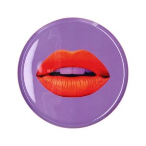 PIATTINO ROTONDO LIPS PURPLE