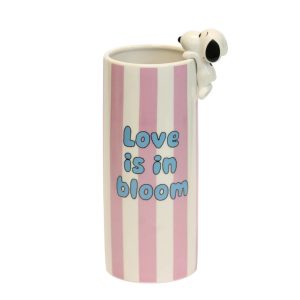 VASO SNOOPY LOVE IN BLOOM PURPLE