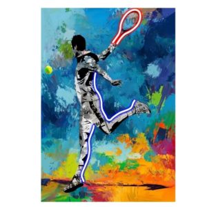 QUADRO LED TENNIS 60X90