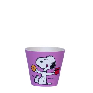 ESPRESSO CUP SNOOPY MORE COFFEE MORE DONUTS
