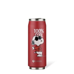 LATTINA TERMICA 500ML SNOOPY ROSSA