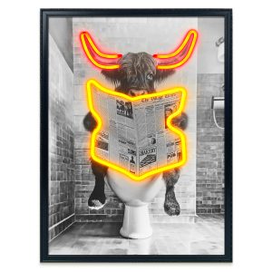 QUADRO LED HIGHLANDER TOILET 70X50