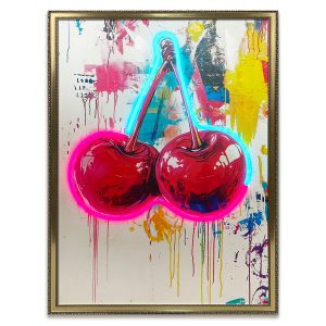 QUADRO LED SUMMER CHERRIES 70X50