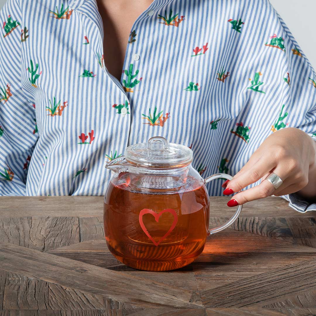 TEIERA "CUORE GRAFFITI ROSSO" 1000ML