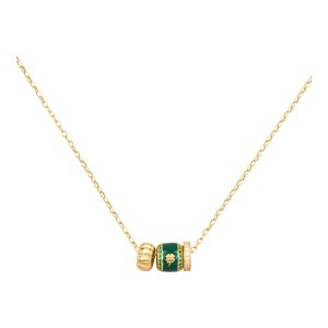 COLLANA ROCCHETTO QUADRIFOGLIO 3 ELEMENTI