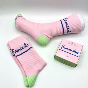 CALZINI FANCULO ROSA