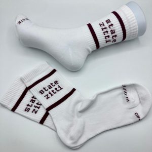 CALZINI STATE ZITTI BIANCO