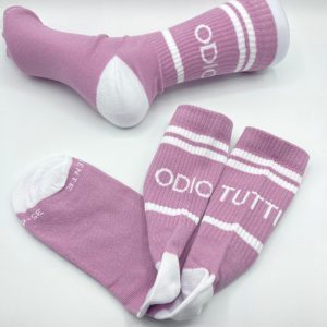 CALZINI ODIO TUTTI LILLA