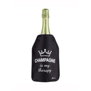 GLACETTE RAFFREDDA BOTTIGLIA "CHAMPAGNE IS MY THERAPY"