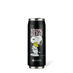LATTINA TERMICA 500ML SNOOPY NERA