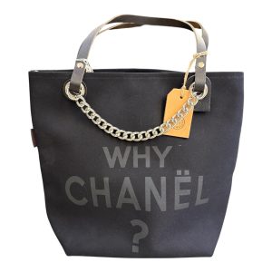 BORSA MANIFATTURE PICO - CHANEL CANVAS NERO