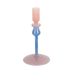 CANDELIERE HOLDER DUO SMALL- PINK COBALTO