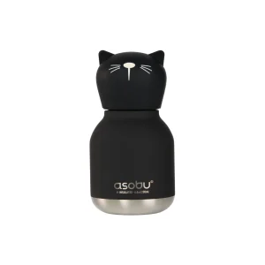 MINI BOTTIGLIA TERMICA ASOBU "BLACK CAT" 200ML