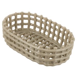 CESTINO CENTROTAVOLA INTRECCI - TORTORA