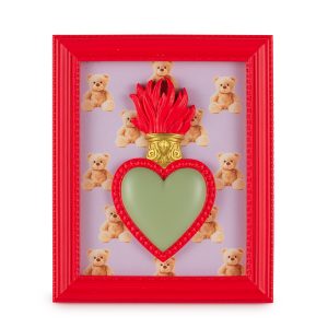 CORNICE RETTANGOLARE CUORE E ORSETTI