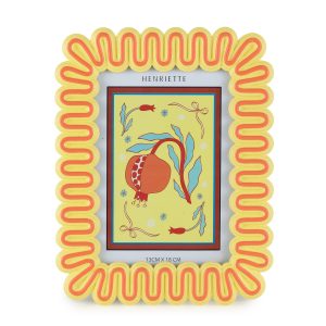PORTA FOTO CORNICE SNAKE ARANCIO 13X18