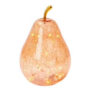 PERA DECORATIVA LUMINOSA - GRANDE ROSA