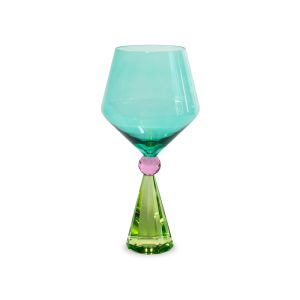 CALICE GIN TONIC DIAMANTE - VERDE AZZURRO