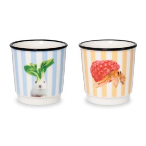 SET DUE TAZZINE CAFFE' - PAGURO CONIGLIO